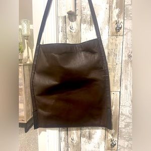 Gucci crossbody brown bag.  In mint condition.